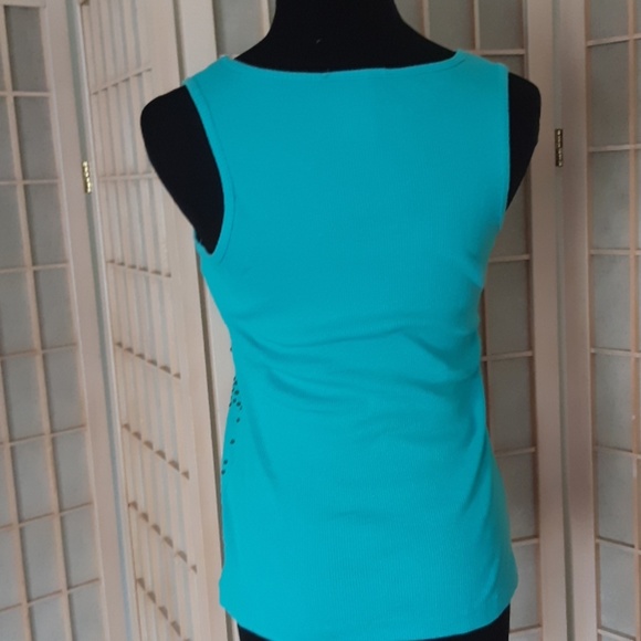 Green sequined tank top mermaid special - Picture 4 of 6